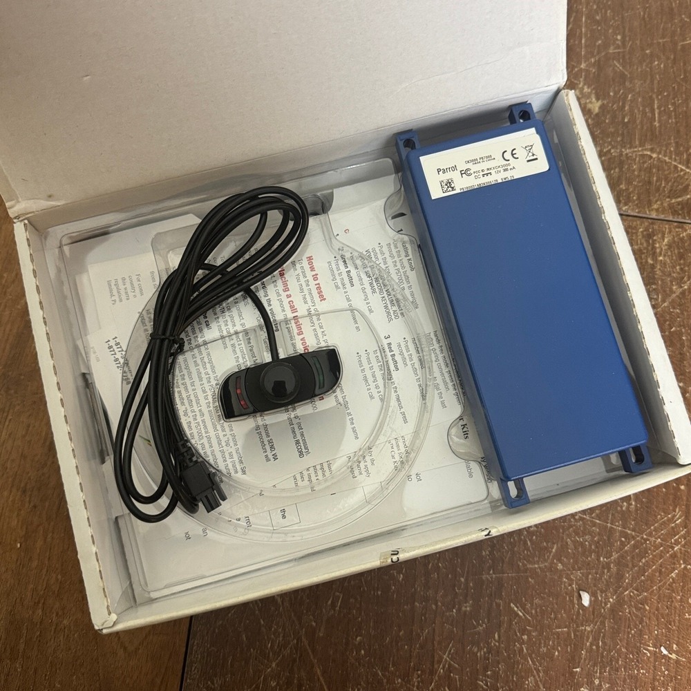 Parrot Pro Series PS7000 hands free Bluetooth car kit CK3000 Evo NEW open box